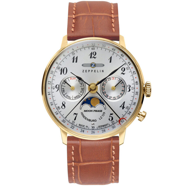 

Часы Zeppelin 7039-1 Hindenburg Mondphase 3 ATM 36 mm