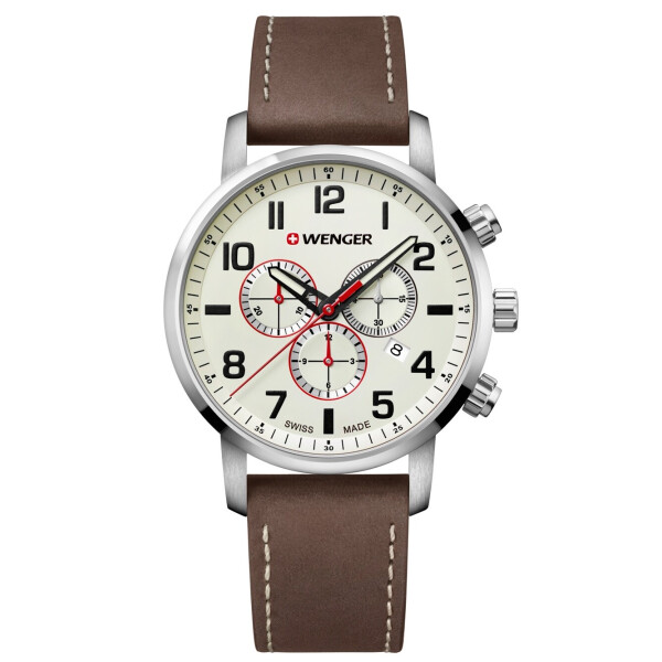 

Часы Wenger 01.1543.105 Attitude Chronograph 44mm 10ATM