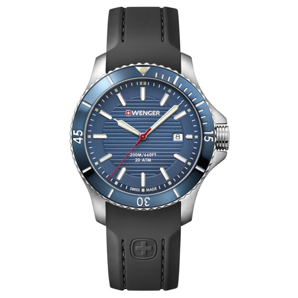 

Часы Wenger 01.0641.119 Seaforce Herren 43mm 20ATM