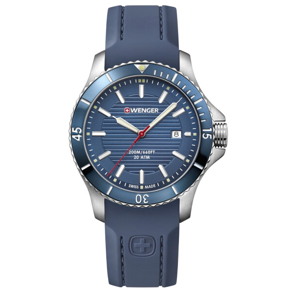 

Часы Wenger 01.0641.124 Seaforce Herren 43mm 20ATM