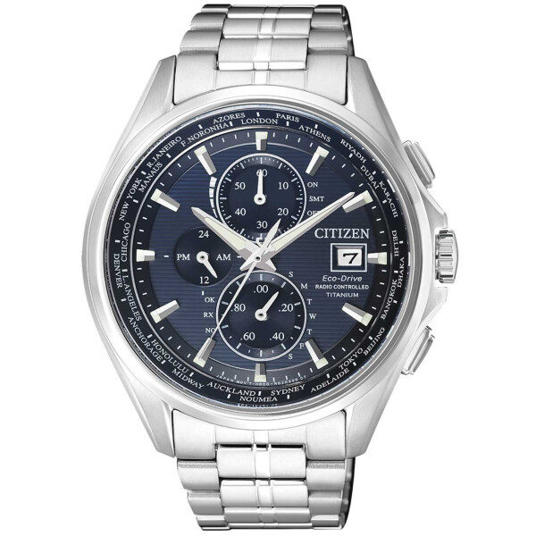 

Часы Citizen AT8130-56L Eco-Drive Titanium Funk-Chronograph 43mm 10ATM