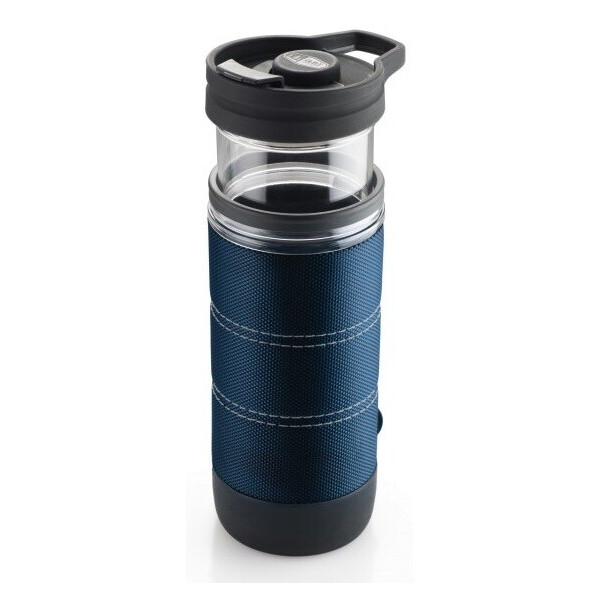 

Термокружка для приготовления кофе GSI Outdoors Commuter Java Press 445 мл синяя