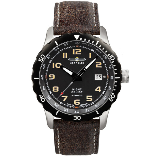

Часы Zeppelin 7264-5 Night Cruise Herren 43mm 20ATM