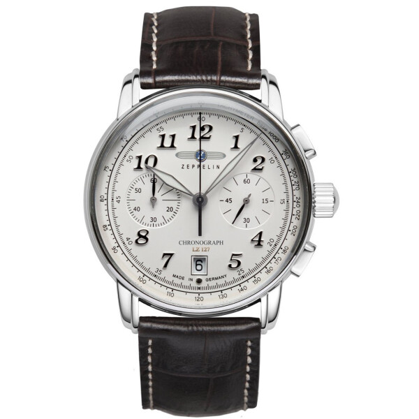 

Часы Zeppelin 8674-1 LZ-127 Chronograph 43mm 5ATM