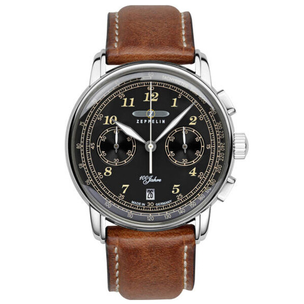

Часы Zeppelin 7674-3 LZ-127 Chronograph 43mm 5ATM