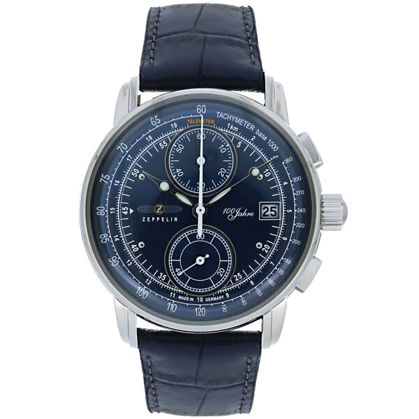 

Часы Zeppelin 8670-3 100 Jahre Chrono Herren 43mm 5ATM
