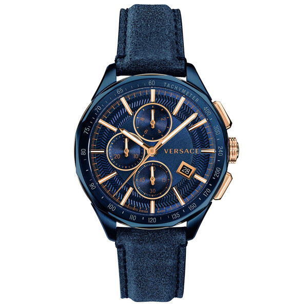 

Часы Versace VEBJ00318 Glace Chronograph 44mm 5ATM