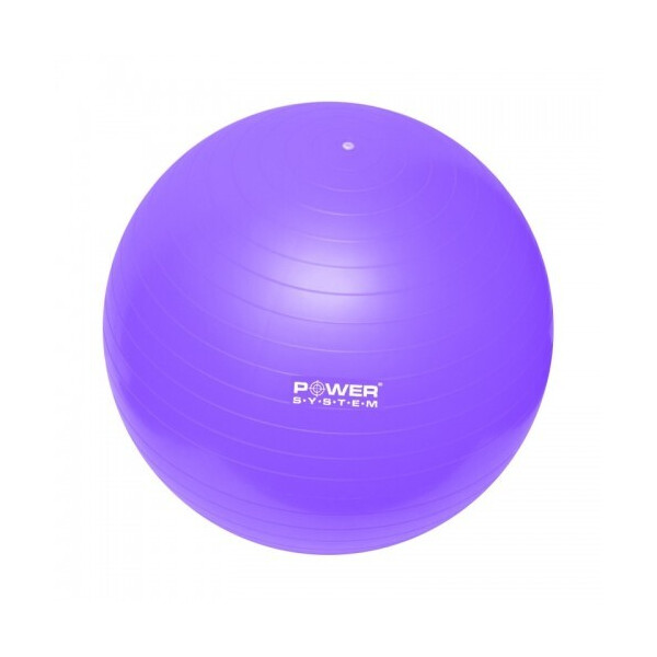 

Мяч для фитнеса (фитбол) 75 см Power System Gymball фиолетовый