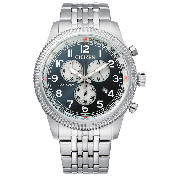 

Часы Citizen AT2460-89L Eco Drive Chronograph 43mm 10ATM