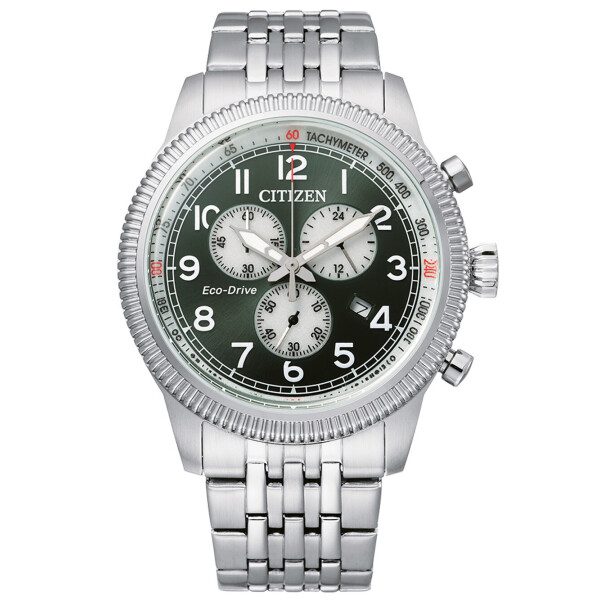 

Часы Citizen AT2460-89X Eco Drive Chronograph 43mm 10ATM