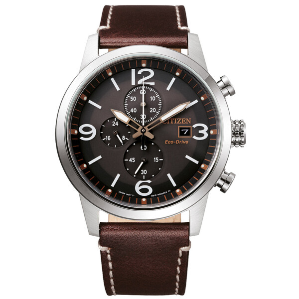 

Часы Citizen CA0740-14H Eco Drive Chronograph 43mm 10ATM