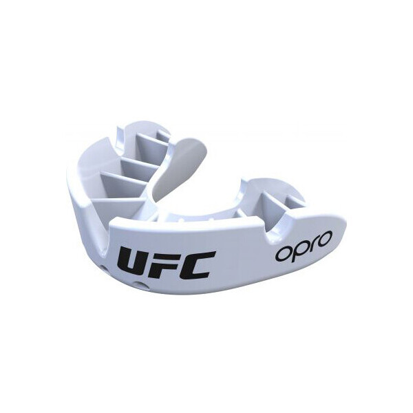 

Капа Opro Bronze UFC Hologram, белая (002258002)