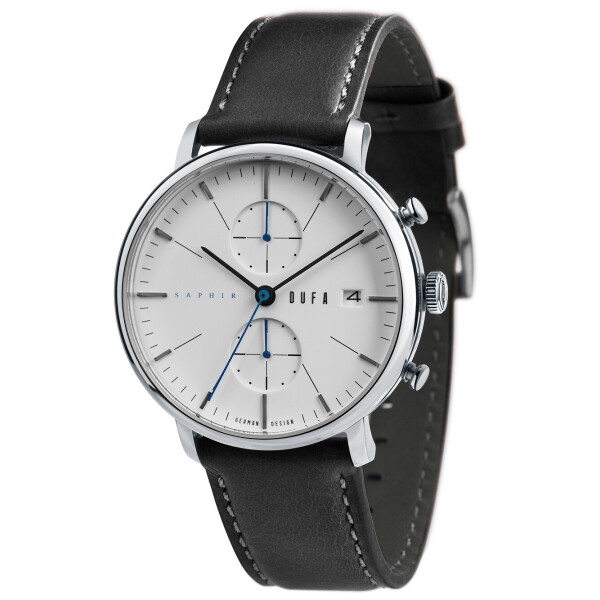 

Часы DuFa DF-9027-01 Saphir Chronograph 40mm 3ATM