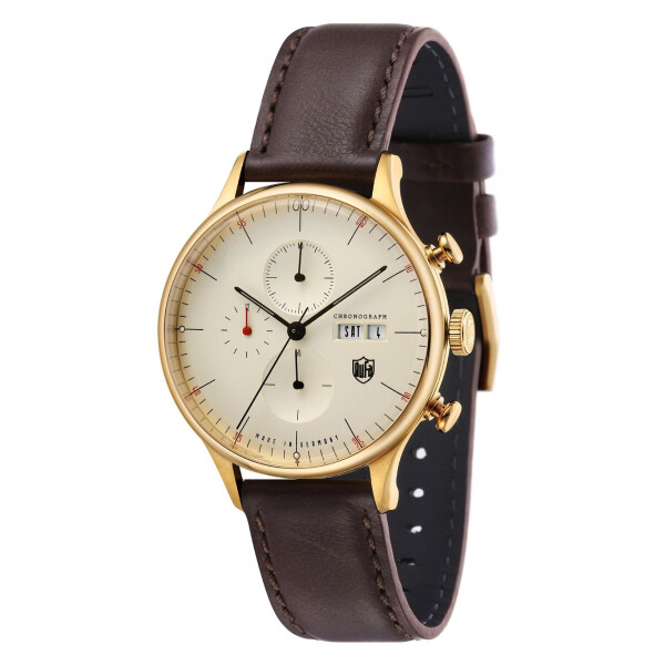 

Часы DuFa DF-9021-03 Van der Rohe Chronograph 38mm 3ATM