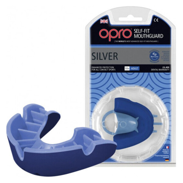 

Капа Opro Silver, синяя (002189002)