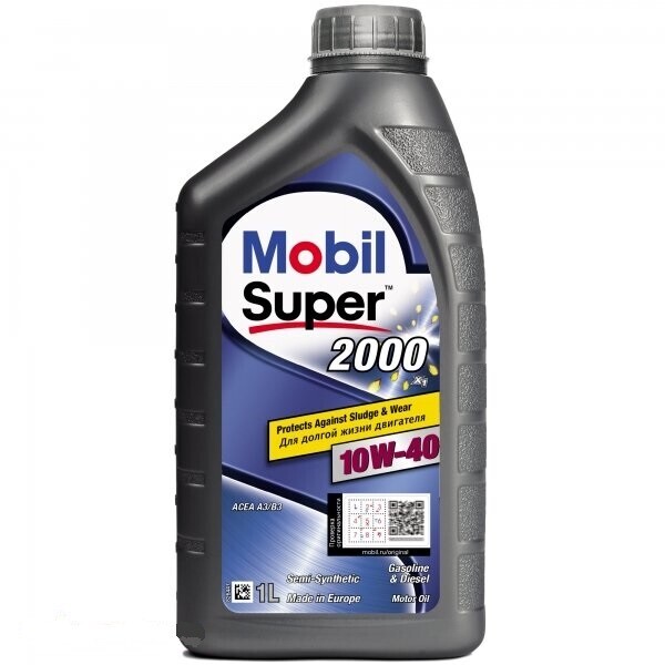 

Масло моторне MOBIL SUPER 2000х1 10W40 1л