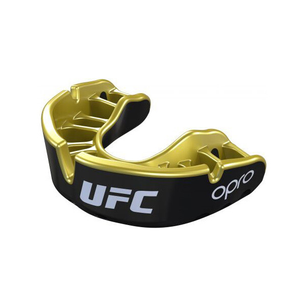 

Капа Opro Gold UFC Hologram, черно-золотая (UFC_Gold_Black)