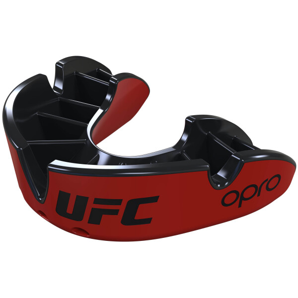 

Капа Opro Silver UFC Hologram, красно-черная (002259001)