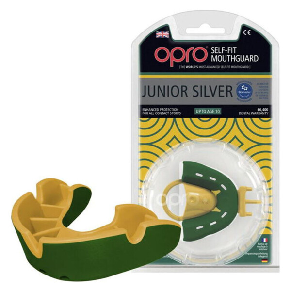 

Капа Opro Junior Silver, зеленая (002190003)