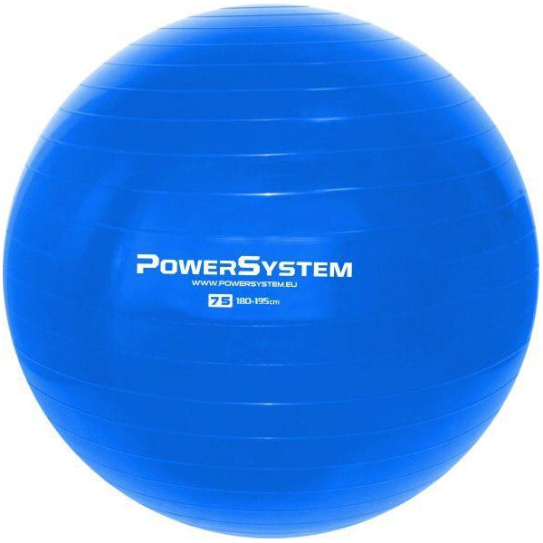 

Мяч для фитнеса (фитбол) 75 см Power System PS-4013, синий