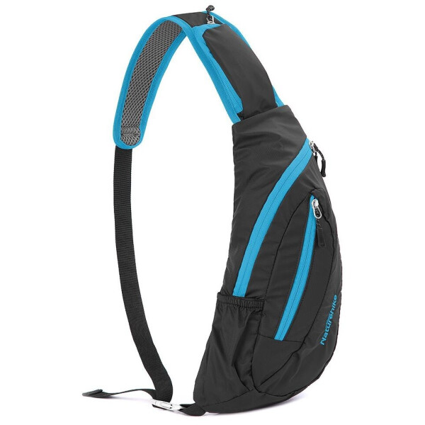 

Рюкзак-сумка Naturehike Chest Bag NH23X008-K - черно-синяя, 6 л (6927595745205)