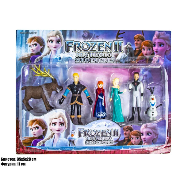 

Фигурки Frozen 6 героев
