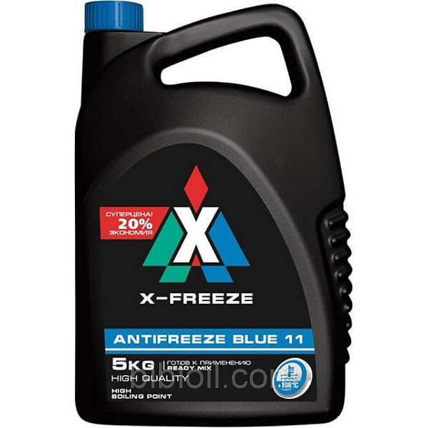 

Антифриз X-FREEZE blue 5кг