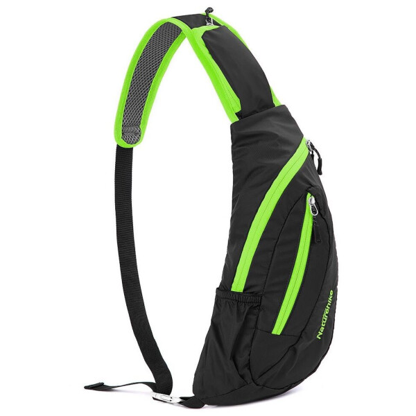 

Рюкзак-сумка Naturehike Chest Bag NH23X008-K - черно-зеленая, 6 л (6927595745212)
