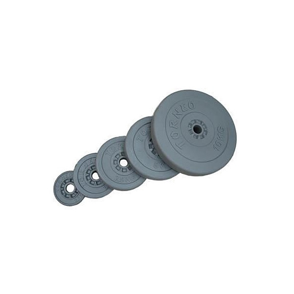 

Диск композитный 10 кг Torneo, диаметр - 31 мм