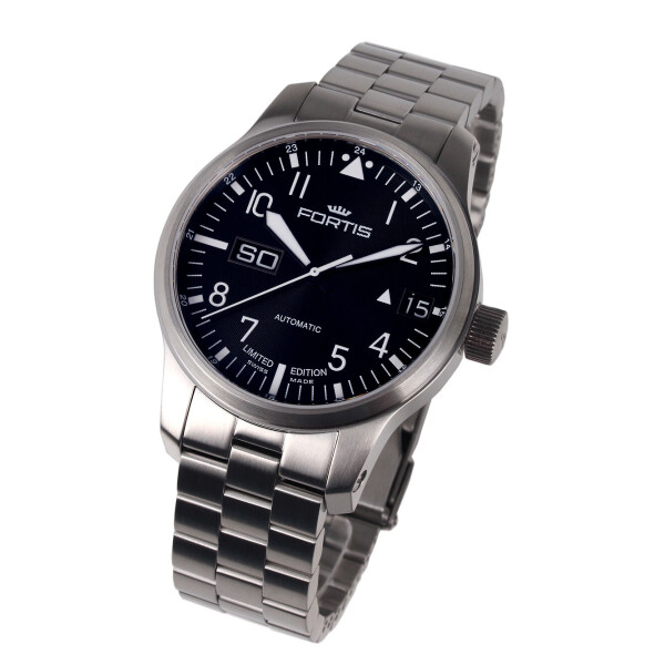 

Часы Fortis 700.10.81 M F-43 Flieger Big Day-Date 43 mm 20ATM