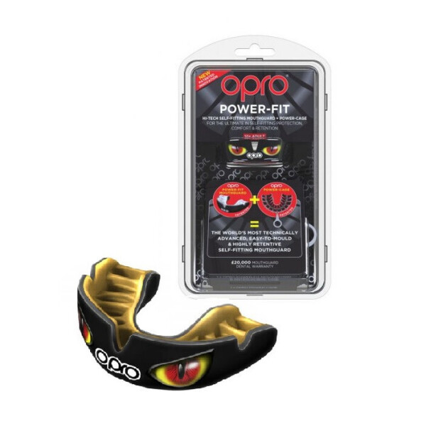 

Капа OPRO Power-Fit Hi-Tech Self-Fitting Aggression-Eyes (art002270003)