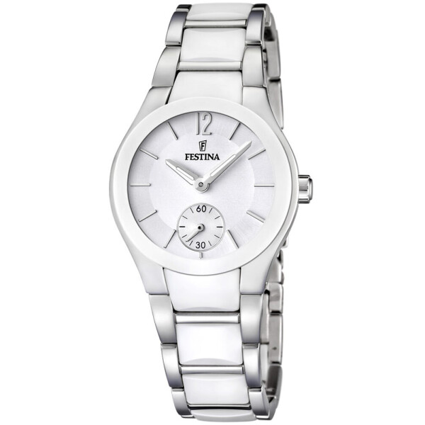 

Часы Festina Ceramic F16588/1 Damen weiss silber 32 mm