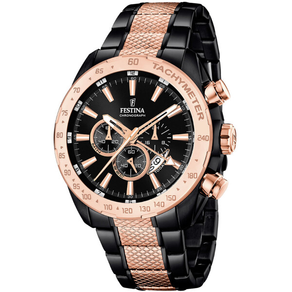 

Часы Festina F16888/1 Dual-Time Chronograph 44mm 10ATM
