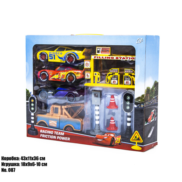 

Игровой набор Тачки 087