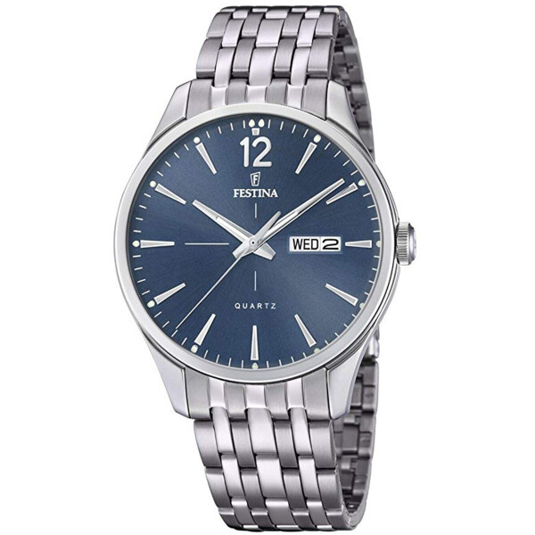 

Часы Festina F20204/3 Retro Day-Date Herrenuhr 41mm 5ATM