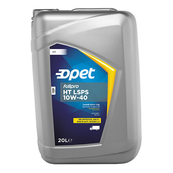 

Масло моторное Opet FULLPRO HT LSPS 10W-40 20л