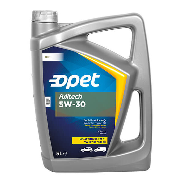 

Масло моторное Opet FULLTECH 5W-30 5л
