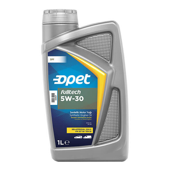 

Масло моторное Opet FULLTECH 5W-30 1л