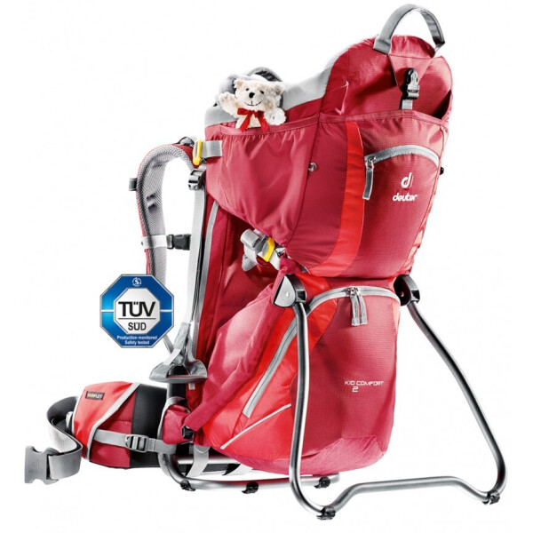 

Рюкзак-переноска городской Deuter Kid Comfort II 16 л cranberry-fire