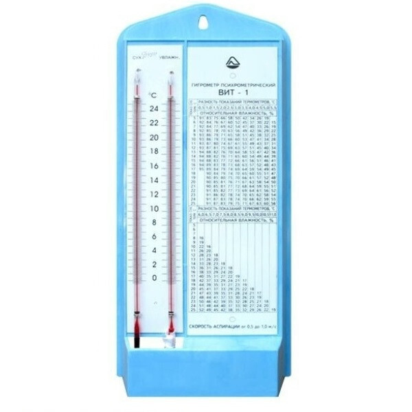 

Гигрометр ВИТ-1 Стеклоприбор психрометрический