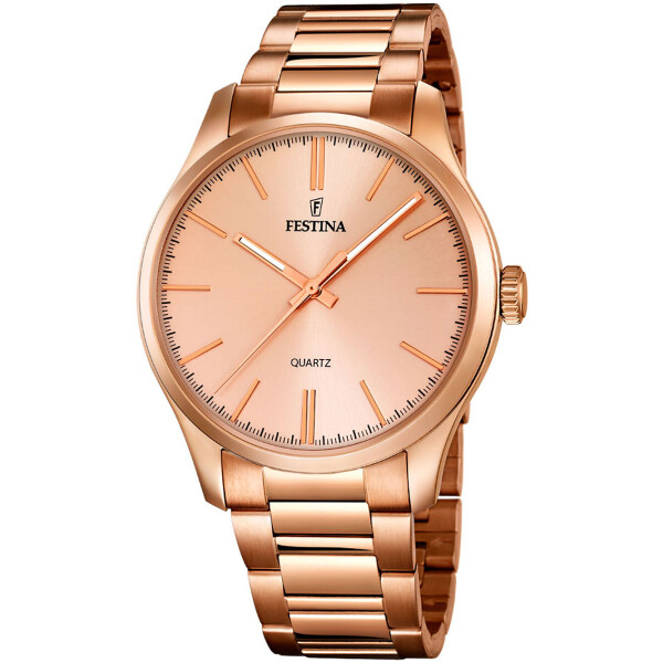 

Часы Festina F16809/1 Boyfriend Unisex Uhr 44mm rosegold 50M