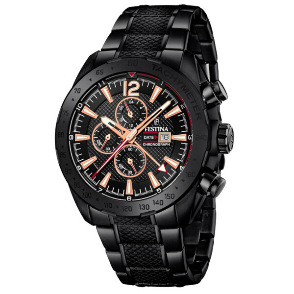 

Часы Festina F20493/1 Prestige Chronograph 46mm 10ATM