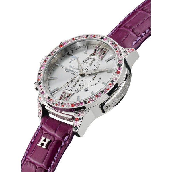

Часы Haemmer DSC-14 Imperia II Purple Chronograph 45mm 10ATM