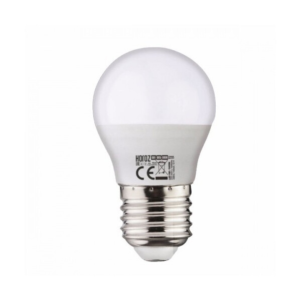 

LED лампа шарик G-45 10W 3000K E-27 HOROZ ELITE-10