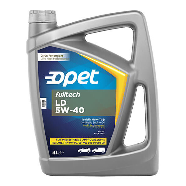 

Масло моторное Opet FULLTECH LD 5W-40 4л