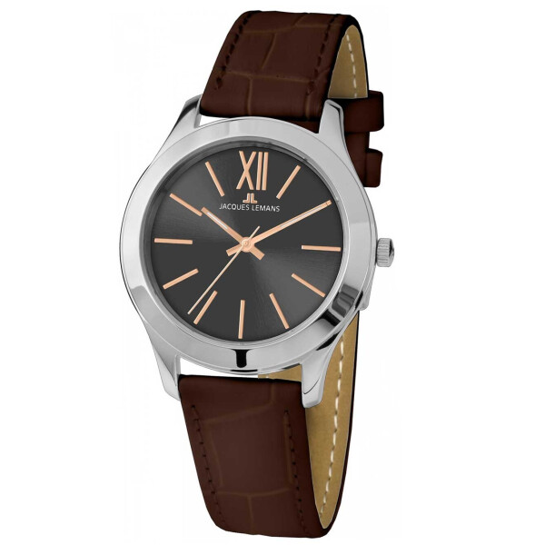 

Часы Jacques Lemans 1-1840ZI Rome Damen 37mm 10ATM