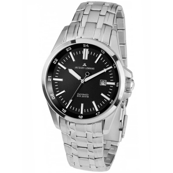 

Часы Jacques Lemans 1-1869C Liverpool Automatik Herren 44mm 10ATM