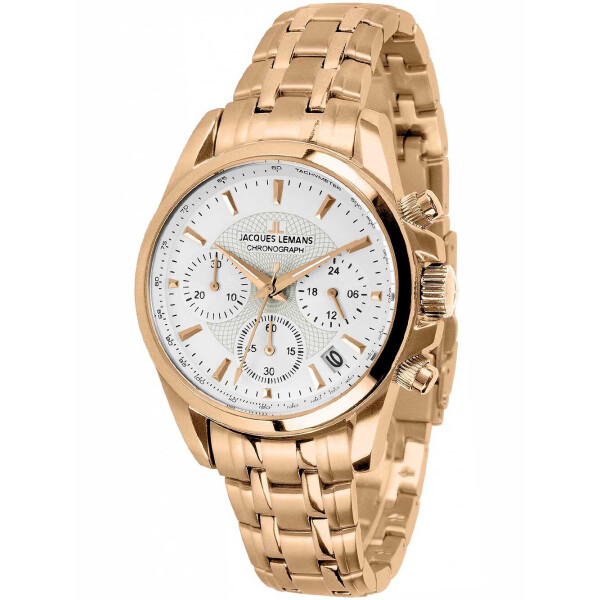 

Часы Jacques Lemans 1-1752M Liverpool Chronograph Damen 36mm 10ATM