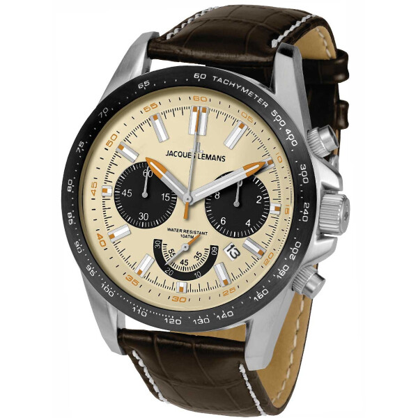 

Часы Jacques Lemans 1-1756B Liverpool Chronograph Herren 48mm 10ATM