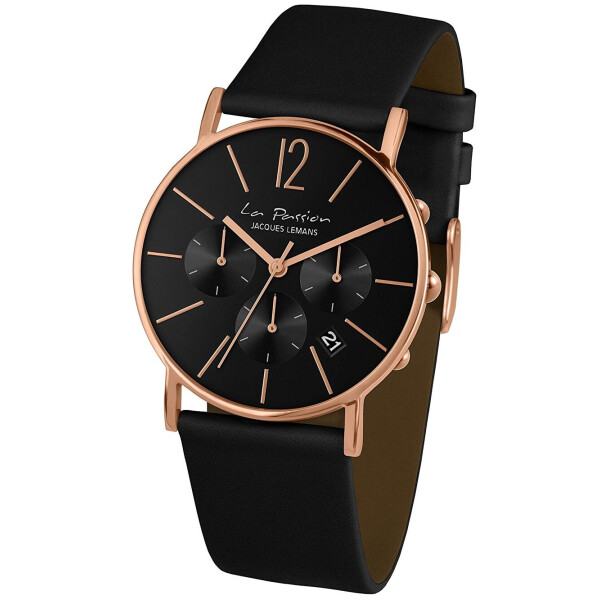 

Часы Jacques Lemans LP-123E La Passion Chronograph Damen 40mm 5ATM
